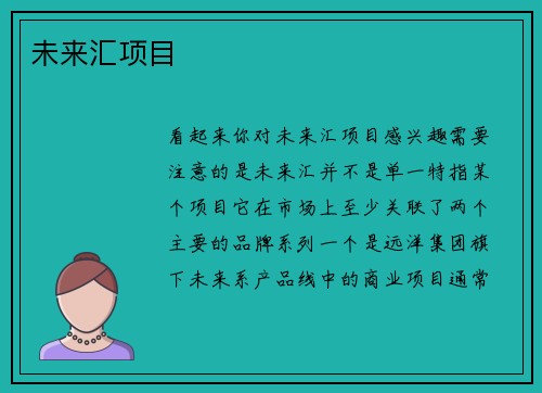 未来汇项目